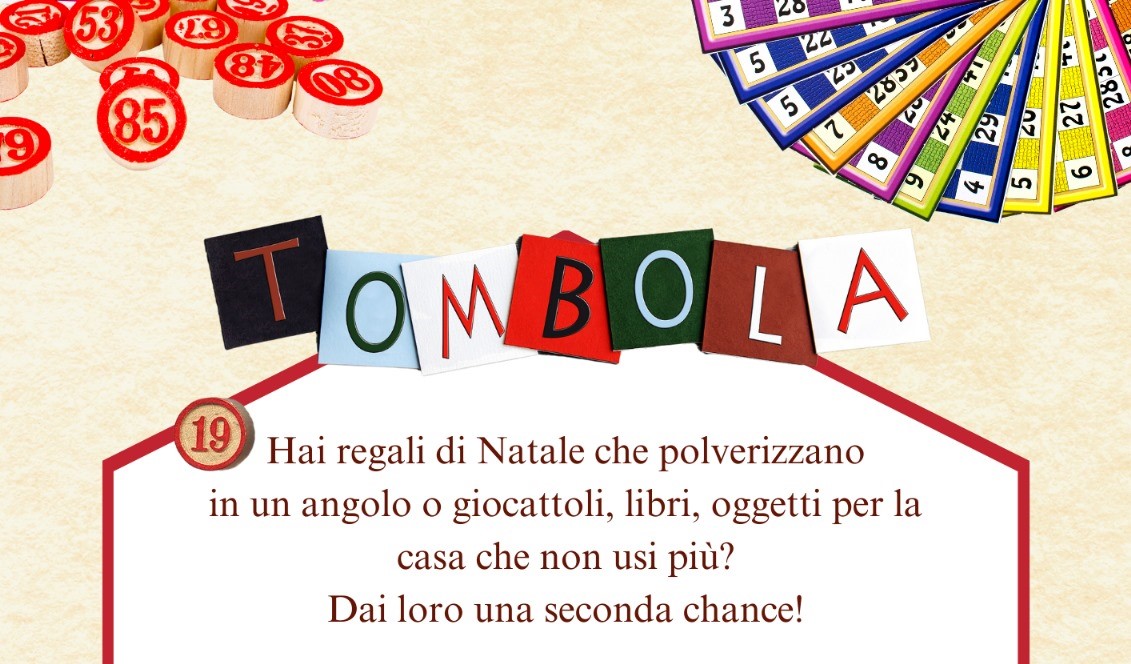 Domenica 2 febbraio, tombolata in Oratorio.